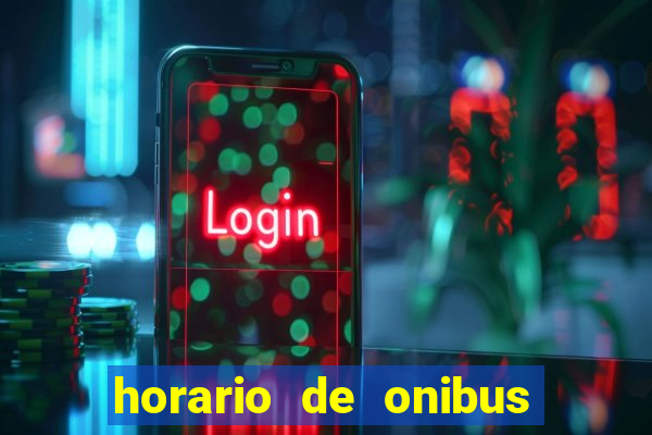 horario de onibus rio pardo rs